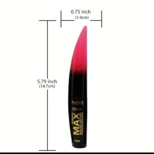 Red mascara. make your eyes pop.